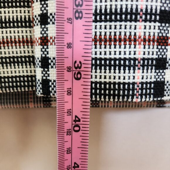 NWT Plaid Le Chateau Sheath Pencil Midi Dress with Belt Office Work - Picture 7 of 10